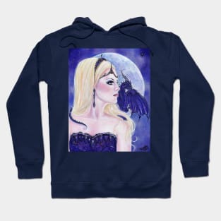 Adelina and the dragons moon by Renee Lavoie Hoodie